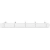 Assmann Electronic DIGITUS DN-97666 1U kabelių valdymo skydelis 5xplieniniai žiedai 40x75mm pilkas RAL 7035