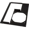 DimasTech PCI back panel Micro-ATX, 5 slots – graphite juodos spalvos
