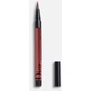 Christian Dior Diorshow On Stage Atsparus vandeniui Ultra-Flexible Felt Tip Intense Color Liquid Akių apvadas 876 Matte Rusty 0.55 ml