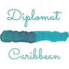 Diplomat atrament Diplo Octopus 30 ml stiklinis turkus