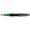 Diplomatas DIPLOMAT Elox Matrix Fountain Pen, B, 14ct, juoda/žalia