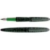 Diplomatas DIPLOMAT Elox Matrix Fountain Pen, B, 14ct, juoda/žalia