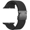 Beline Woven Nylon Parachute apyrankė for Apple Watch 42/44/45/49mm juodos spalvos