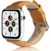 Beline apyrankė Apple Watch Leather 42/44/45/49mm rudos spalvos