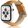 Beline Apple Watch Leather apyrankė42/44/45/49mm light rudos spalvos