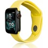 Beline apyrankė Apple Watch Silicone42/44/45/49mm geltonos spalvos