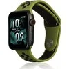 Beline Apple Watch Sport Silicone apyrankė42/44/45/49mm žalios spalvos/juodos spalvos