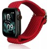 Beline apyrankė Apple Watch Textile 42/44/45/49mm raudonos spalvos