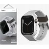 UNIQ apyrankė Monos 2in1 Apple Watch Strap+ Case Series 4/5/6/7/8/9/SE/SE2 44/45mm. pilkos spalvos