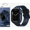 UNIQ apyrankė Monos 2in1 Apple Watch Strap+ Case Series 4/5/6/7/8/9/SE/SE2 44/45mm. mėlynos spalvos