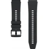 Hurtel Silikoninė apyrankė Huawei Watch GT 2/3/4/2 Pro/3 Pro/4 Pro/GT 2e 46mm – juodos spalvos