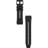 Hurtel Silikoninė apyrankė Huawei Watch GT 2/3/4/2 Pro/3 Pro/4 Pro/GT 2e 46mm – juodos spalvos