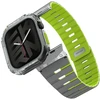 Apyrankė + dėklas Skinarma Gemini skirti Apple Watch 46mm niteglow