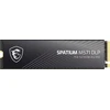 MSI SPATIUM M571 DLP PCIe 5.0 NVMe M.2 4T vidinis SSD diskas 4 TB PCI Express 5.0 3D NAND