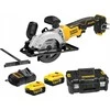 Diskinis pjūklas Dewalt DCS571P2-QW; 18 V; 2x5,0 Ah akum.