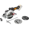 diskinis pjūklas Worx WX531.9 500 W 20 V 120 mm