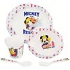 Mickey Mouse Peliukas Mikis – didelis mikrobangų krosnelės indų rinkinys (5 vnt.)