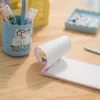 Disney Muminai - magnetinis užrašų knygelė / pirkinių sąrašas šaldytuvui + pieštukas (10 x 21 cm)