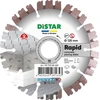 125 x 22.23 mm Distar RAPID universalus deimantinis pjovimo diskas betonui, plytoms