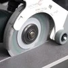 Distar Mechanic Roller 115-125 kampinio šlifuoklio apsauga / pjovimo priedas ant ratukų tiksliam plytelių pjovimui