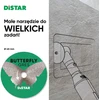 45 x 9,6 mm deimantinis diskas graveriui Proxxon LHW 220V, plytelėms pjauti, Butterfly, Distar