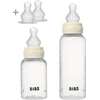 DKD Home Decor BIBS 50181216 Rinkinys butelių silikonowych 150 ML/270 ML dramblio kaulo (BIB000007)