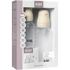 DKD Home Decor BIBS 50181216 Rinkinys butelių silikonowych 150 ML/270 ML dramblio kaulo (BIB000007)