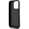 DKNY DKHCP15L3DRPWK Apple iPhone 15 Pro 6.1″ juodos spalvos kietas dėklas 3D Rubber Repeat Pattern