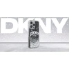 DKNY DKHCP16LLBNAEK Apple iPhone 16 Pro 6.3″ juodos spalvos kietas dėklas Liquid Glitter Arch Logo