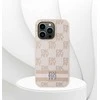 Samsung Galaxy S24 Ultra DKNY Odinis Dėklas Checkered Mono Pattern & Printed Stripes (DKHCS24LPCPTSSK) juodos spalvos