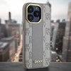 DKNY DKHMP14LPCPVSLE Apple iPhone 14 Pro 6.1″ beige kietas dėklas Leather Checkered Mono Pattern MagSafe