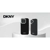 DKNY DKHMP14SPSCMCLK Apple iPhone 14 6.1″ juodos spalvos kietas dėklas Plain Logo MagSafe