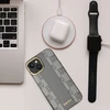 DKNY DKHMP16SPCPVSLE Apple iPhone 16 6.1″ beige kietas dėklas Checkered Pattern Magsafe