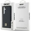 Samsung Galaxy S24 Plus DKNY Odinis Dėklas Pattern Metal Logo MagSafe (DKHMS24MPSHRPSK) juodos spalvos