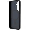 Samsung Galaxy S24 DKNY Odinis Dėklas Pattern Metal Logo MagSafe (DKHMS24SPSHRPSK) juodos spalvos