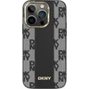 Apple iPhone 14 Pro Max DKNY Hardcase Leather Checkered Mono Pattern MagSafe (DKHMP14XPCPVSLK) dėklas telefonui juodos spalvos