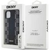 Apple iPhone 11 / XR DKNY Hardcase Leather Checkered Mono Pattern MagSafe (DKHMN61PCPVSLK) dėklas telefonui juodos spalvos