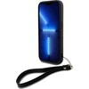 Apple iPhone 15 Pro DKNY Hardcase Wrist Strap Stock Logo (DKHCP15LPBSWSK) dėklas telefonui juodos spalvos