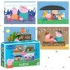 Dodo Dėlionė 4w1 ŚWINKA PEPPA CZTERY UKŁADANKI W JEDNYM OPAKOWANIU DLA DZIECI