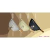 Nimmy krepšys ant rėmo pilkos spalvos Crossbody Cool&amp;Cute 2.0 Bear