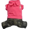 DoggyDolly Džinsų rinkinys su polo, rožinė, XXL 36- 38cm / 56- 58cm