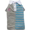 DoggyDolly Polo shirts pilkas- mėlynas dydis S.