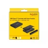 Doko stotelė Delock USB Type-C™ Konwerter dla 1 x M.2 NVMe SSD + 1 x SATA SSD / HDD su funkcija klonowania