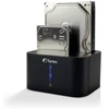 FANTEC DS-X1U3-Glanz USB 3.2 Gen 1 prijungimo stotelė