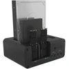 Icy Box 4 lizdų prijungimo stotis, skirta 2x M.2 NVME ir 2x 2,5''/3,5'' HDD/SSD atskiruoju režimu, Host USB 3.2 Gen 2, 10 Gbps (Club Case 2925)