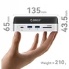 „Orico MiniDock 10-in-1“ prijungimo stotelė su SSD kietojo disko lizdu – „Sidabrinis“