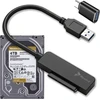 Dokavimo stotis Qoltec Adapteris SATA USB SSD HDD 2,5'' 2 viename USB-C 3.1 5Gb/s REAGLE DISKO PERĖJIMAS KABELIS DISKUI