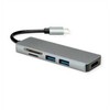 Šakotuvas Doko stotelė ROLINE USB typu C, HDMI 4K30, 2x USB 3.2 Gen 1, SD kortelių skaitytuvas/MicroSD