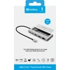Doko stotelė Sandberg USB-C 6in1 Travel Dock SSD