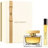 „Dolce&Gabbana“ rinkinys „Dolce & Gabbana“: „The One“ kvepalai moterims, 75 ml + „The One“ kvepalai moterims, 10 ml